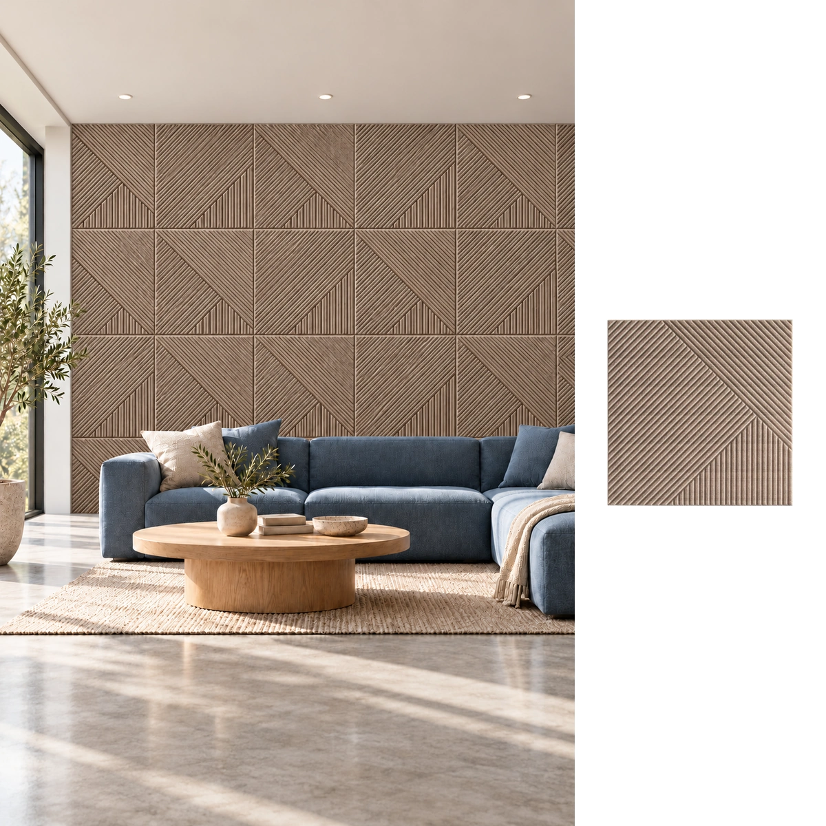 Printed Acoustic Wall Panel - Printed Colour FKN02