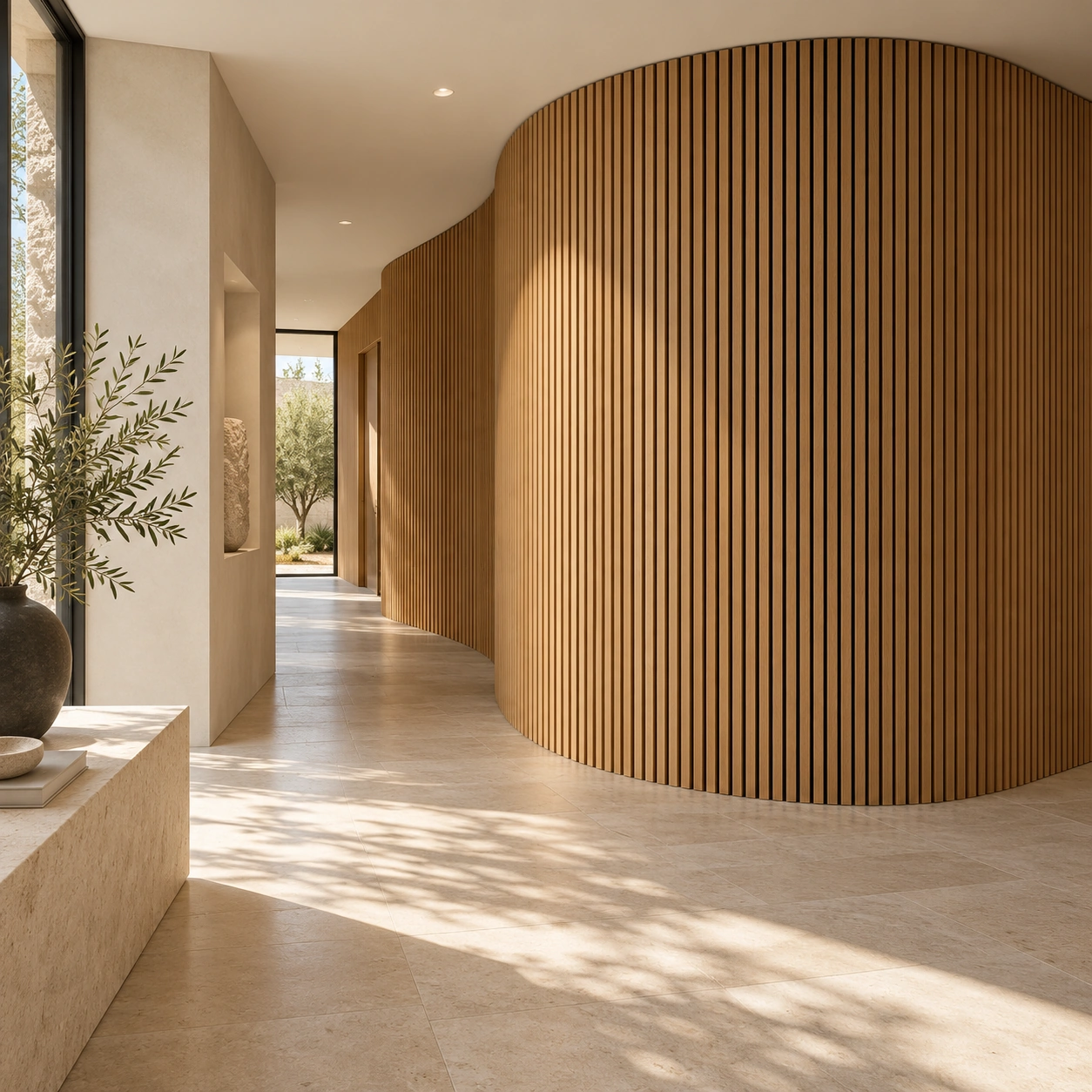 Flexible Acoustic Wall Panel - Yellow Oak PM1-14