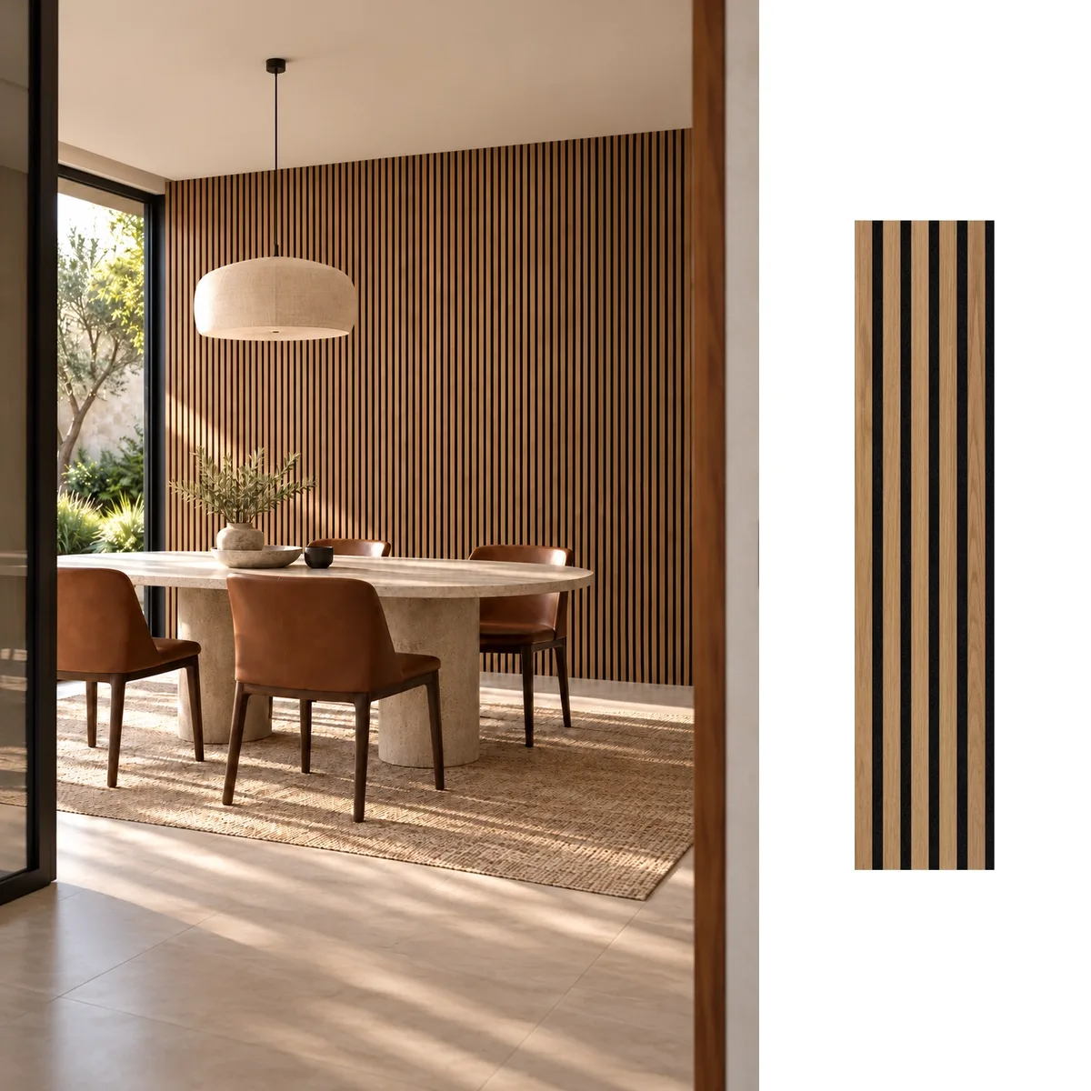 Acoustic Wall Panel - Yellow Oak PM1-14